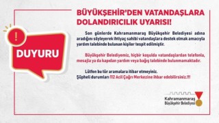 Büyükşehir’den Vatandaşlara Dolandırıcılık Uyarısı!
