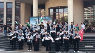 Kahramanmaraş’ta Gazze İçin Destek Konvoyu Düzenlendi