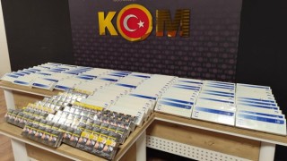 Kahramanmaraş’ta kaçak tütün ve sigara operasyonu: 3 gözaltı