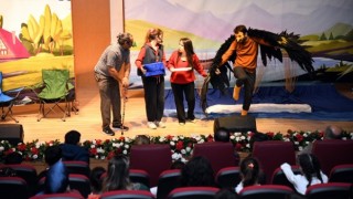 Büyükşehir’den Osmaniye’ye Kültür Köprüsü; “Ronnie Göldeki Fısıltı” Miniklerle Buluştu