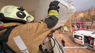 Kahramanmaraş’ta itfaiyenin zamanında müdahalesi hayat kurtardı