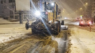 Yoğun Kar Yağışına Büyükşehir’den Anında Müdahale
