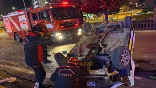 Kahramanmaraş’ta Otomobil Takla Attı: 1 Yaralı