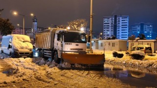 Şehir Merkezinde Arterler Ulaşıma Açık, Buzlanmaya Geçit Yok