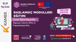 KAMEK’ten Gençlere Uluslararası Destekli Dijital Eğitim