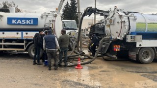KASKİ’den Sağanak Yağış Öncesi Yoğun Mesai