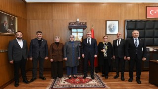 Başkan Görgel, AK Parti Kadın Kolları Başkanı Ercan’ı Makamında Ağırladı