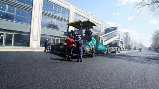 Büyükşehir, Toptancılar Sitesi Yollarını Yeniliyor