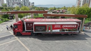 Çanakkale Savaşları Mobil Müzesi, Aliya İzzetbegoviç Millet Bahçesi’nde Ziyaretçilerini Ağırlıyor