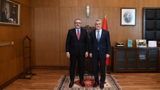 Başkan Görgel, AK Parti MKYK Üyesi Mahir Ünal’ı Makamında Ağırladı