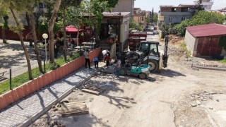 Büyükşehir’den Dulkadiroğlu Egemenlik Mahallesi’nde Cadde ve Sokak Yenileme Çalışması