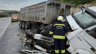 Kahramanmaraş’ta Tır Kazası: Sürücü yaralı 