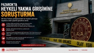 Türbedeki Heykeli Yakma Girişimine Soruşturma