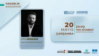 Yazar Emin Gürdamur, Yazının Psikodinamiğini Anlatacak