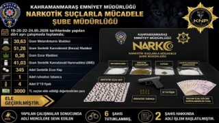 Kahramanmaraş’ta Narkotik Operasyonu: 6 tutuklama