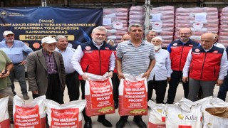 Üreticiye Can Suyu; 47 Ton Soya Tohumu Dağıtıldı