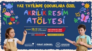 Büyükşehir’den Çocuklara Yaz Hediyesi; Akrilik Resim Atölyesi Başlıyor