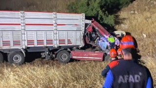 Kahramanmaraş’ta tır şarampole uçtu: 1 yaralı