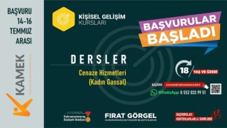 KAMEK’te Kadın Gassal Kursuna Başvurular Başladı!