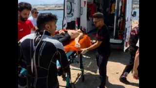 Serinlemek için girdiği suda hayatını kaybetti 