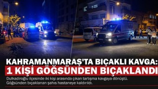 Bıçaklı Kavga: 1 Kişi Göğsünden Bıçaklandı