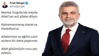 Başkan Görgel’den Geçmiş Olsun Mesajı