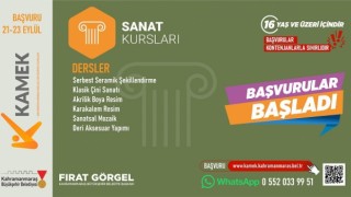 KAMEK’te Güz Dönemi Kurslarına Başvurular Başladı
