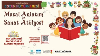 Büyükşehir’in Masal Anlatım ve Sanat Atölyesi Minikleri Bekliyor