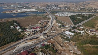 Kuzey Çevre Yolu Batı Girişi Hızla Yükseliyor